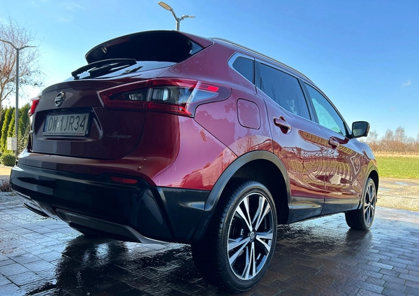 Nissan Qashqai cena 69999 przebieg: 103500, rok produkcji 2018 z Milicz małe 301